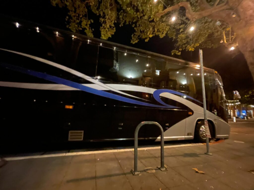 rent a sleeper bus rental